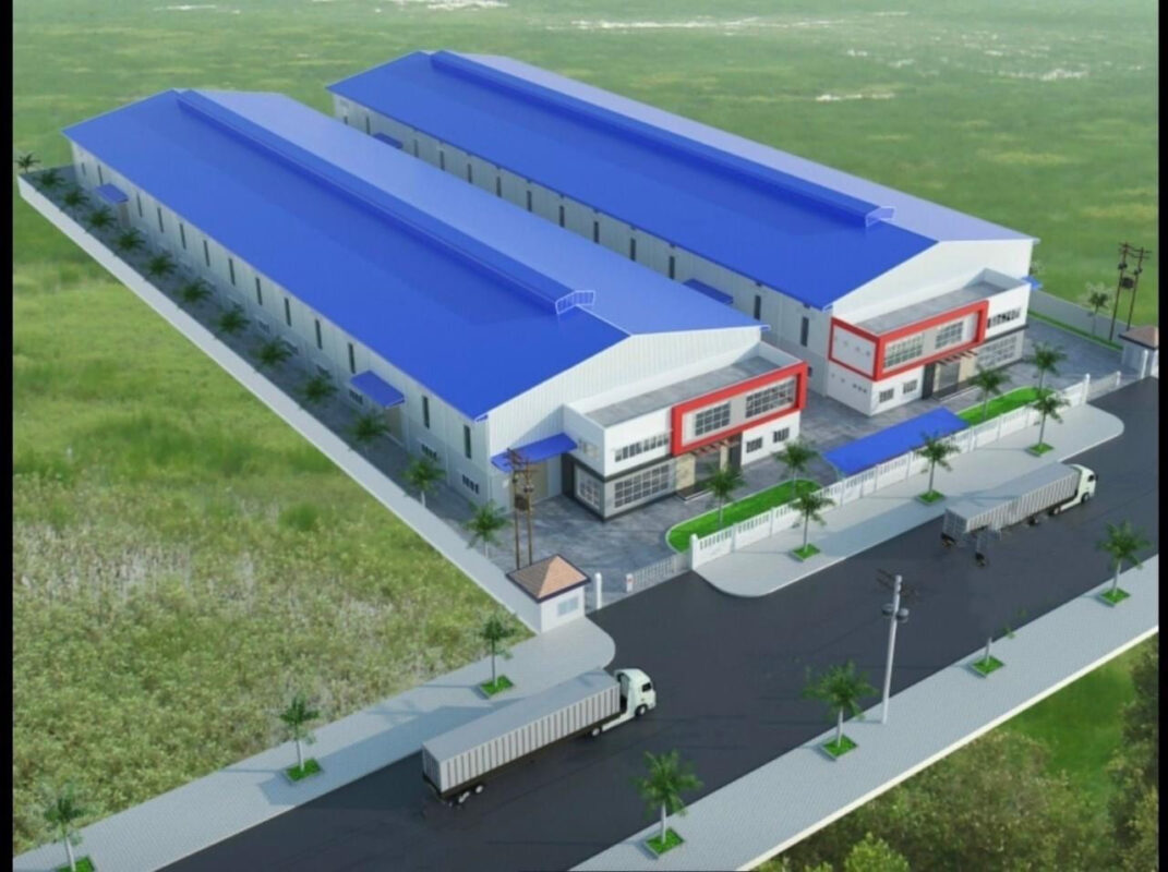 Kho xưởng mới xây 6800m2 kcn Hải Sơn cho thuê giá tốt