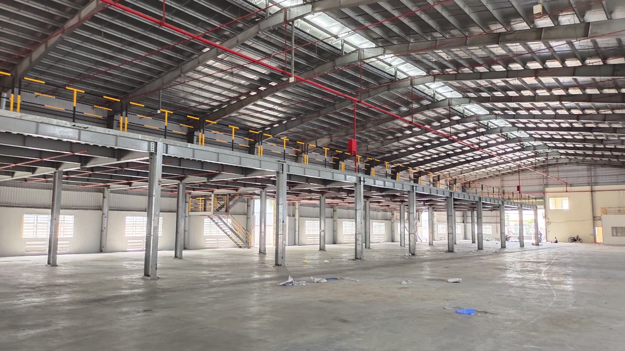 Giá chỉ 50k/m2 – Cho thuê xưởng 3600m2, sử dụng 5000m2 kcn Hải Sơn