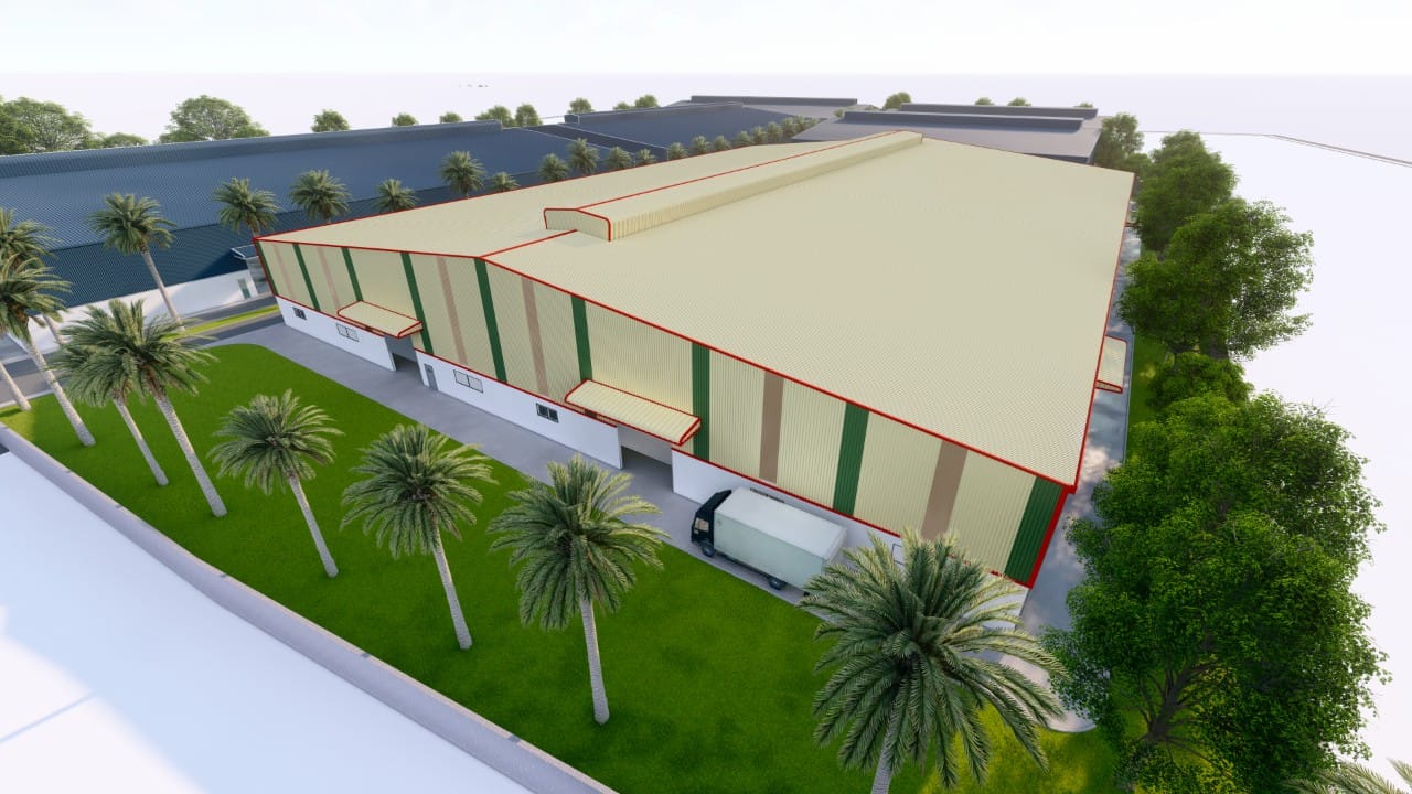 Bán nhanh cặp xưởng 2 mặt tiền 10000m2 trong KCN Tân Đức, huyện Đức Hòa