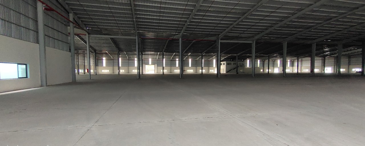 Kho xưởng mới xây cho thuê KCN Tân Đô, Đức Hòa Hạ, Long An hơn 28000m2.
