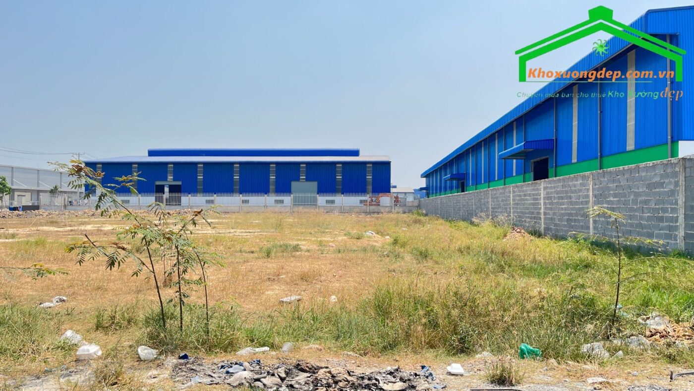 Bán 5163m2 nhà xưởng góc 2MT khu công nghiệp Hải Sơn Đức Hòa Đông Long An