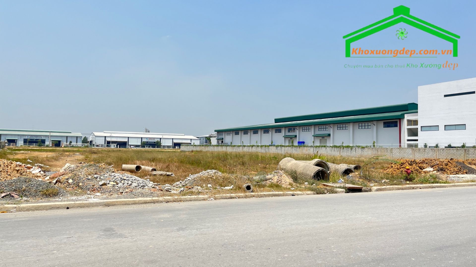 Bán 3hecta – 5hecta đất nhà xưởng kcn Thuận Đạo, Bến Lức, Long An.