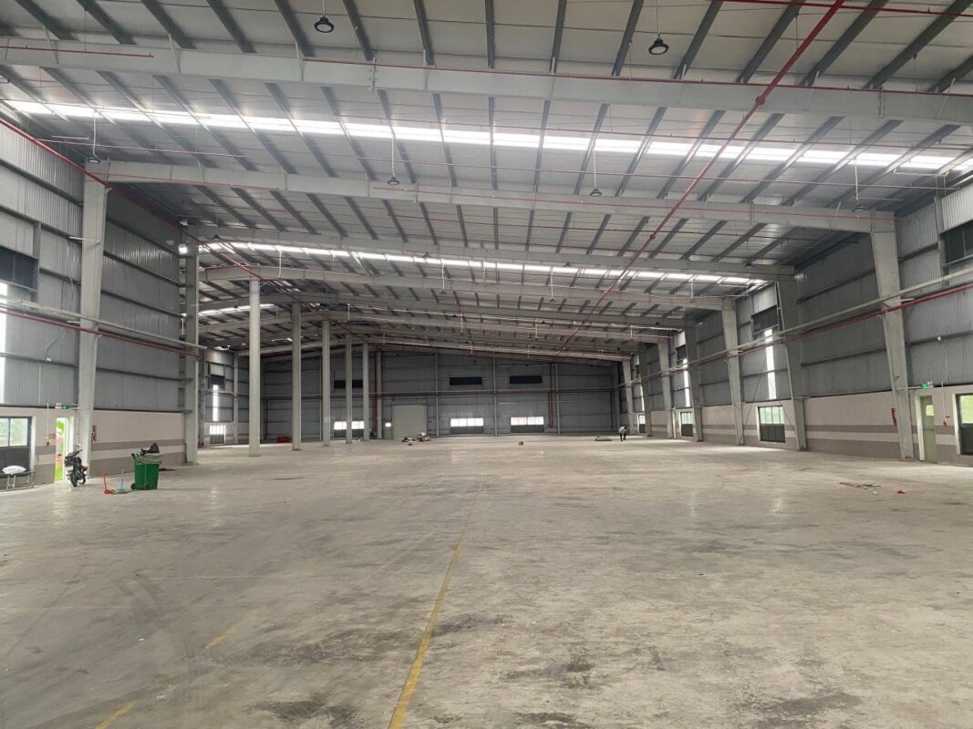 Kho nhà xưởng cho thuê 3600m2 kcn Thuận Đạo, huyện Bến Lức, Long An