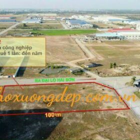 Bán đất khu công nghiệp Hải Sơn Đức Hòa Đông 5000m2 giá rẻ