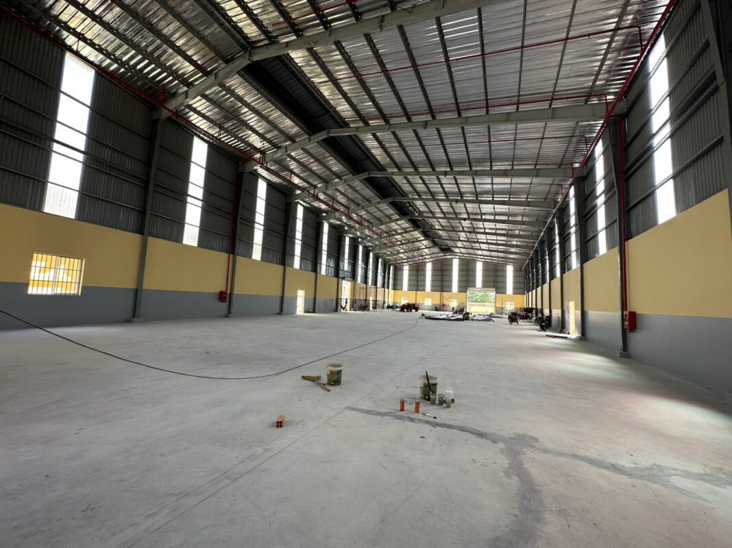 Cho thuê nhà xưởng 1559m2 ngoài KCN tại Đức Hòa, Long An