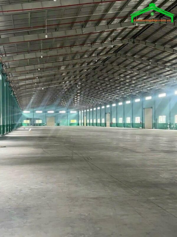 Cho thuê kho xưởng 5.500 m2 Bình Hòa, Thuận An, Bình Dương
