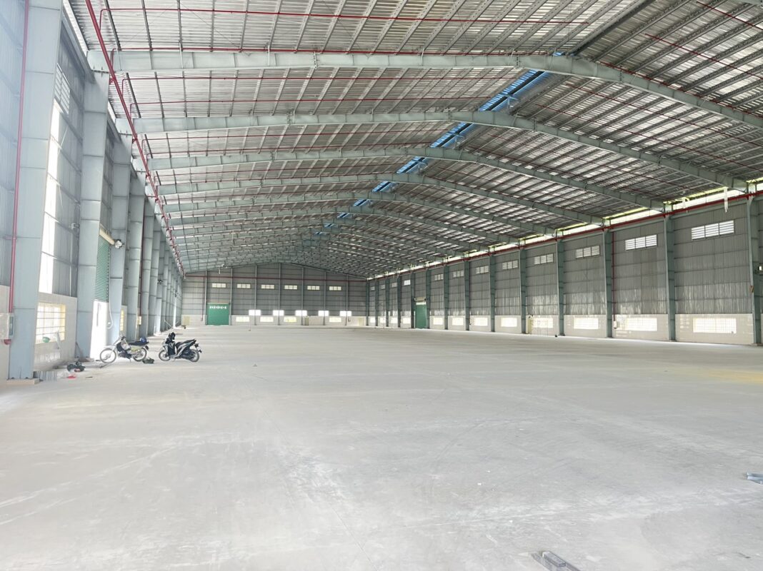 Cho thuê kho xưởng 15.600m2 KCN Hải Sơn, Đức Hoà, Long An