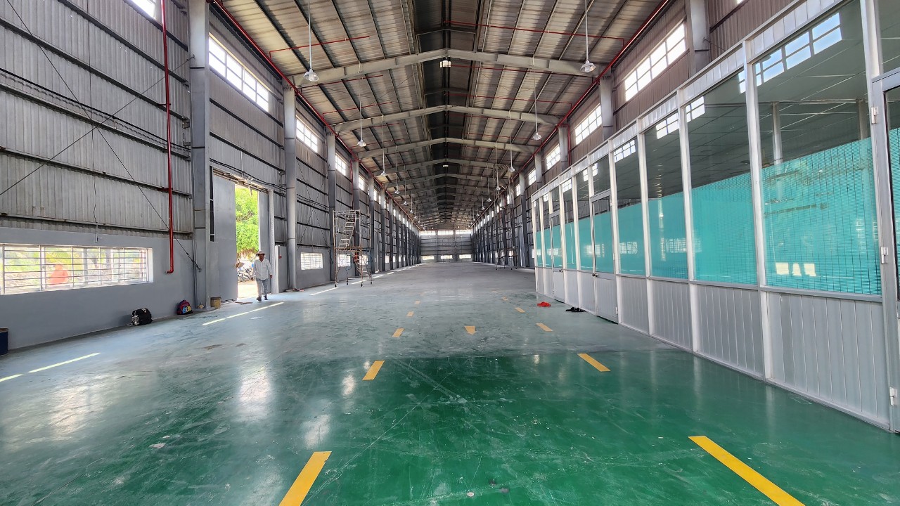 Cho thuê kho xưởng 1.500 m2 KCN Xuyên Á, Đức Hòa, Long An