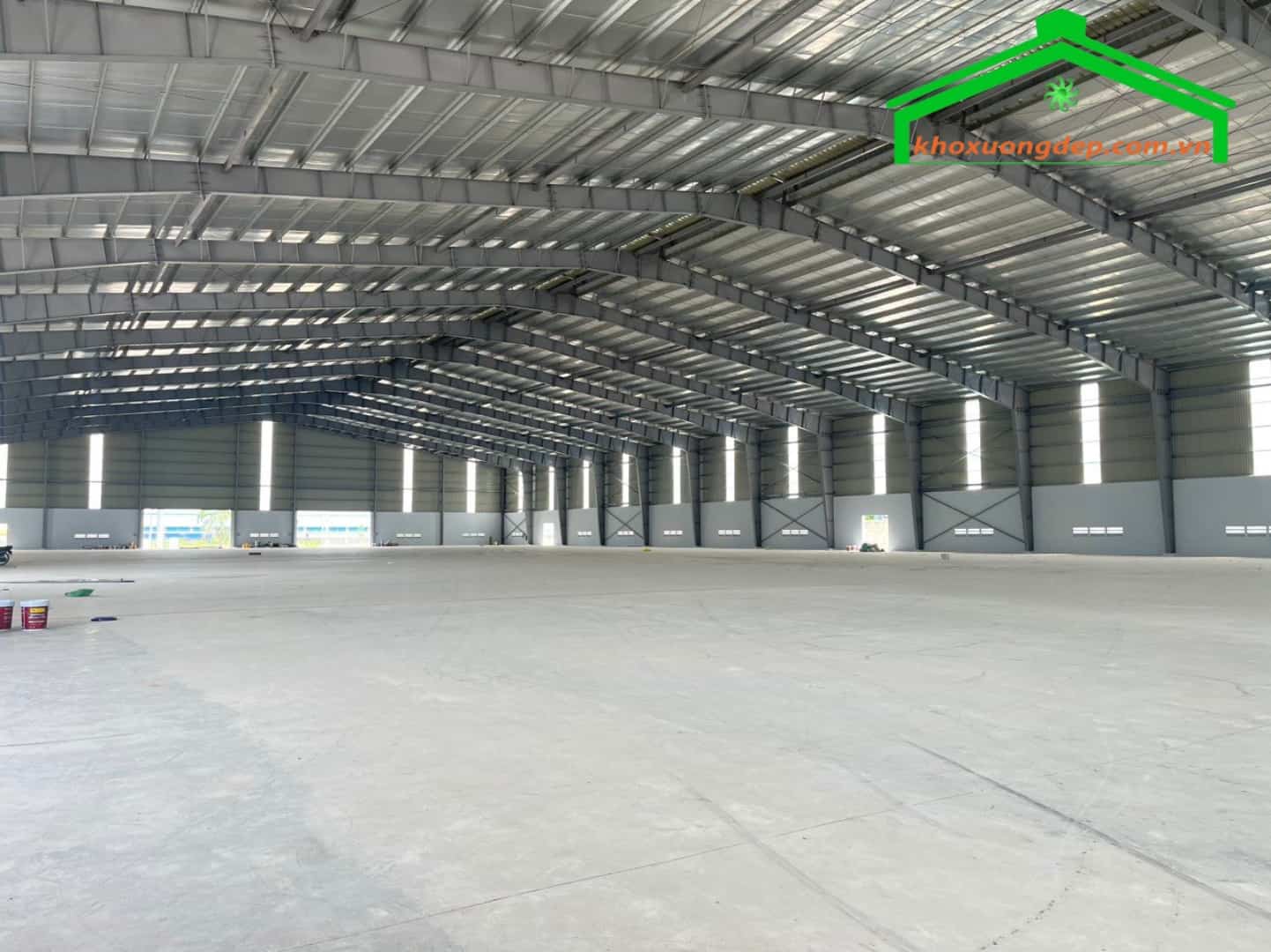 Cho thuê kho xưởng 2000 m2 trong KCN tại xã Đức Hoà Hạ, Huyện Đức Hoà, Tỉnh Long An