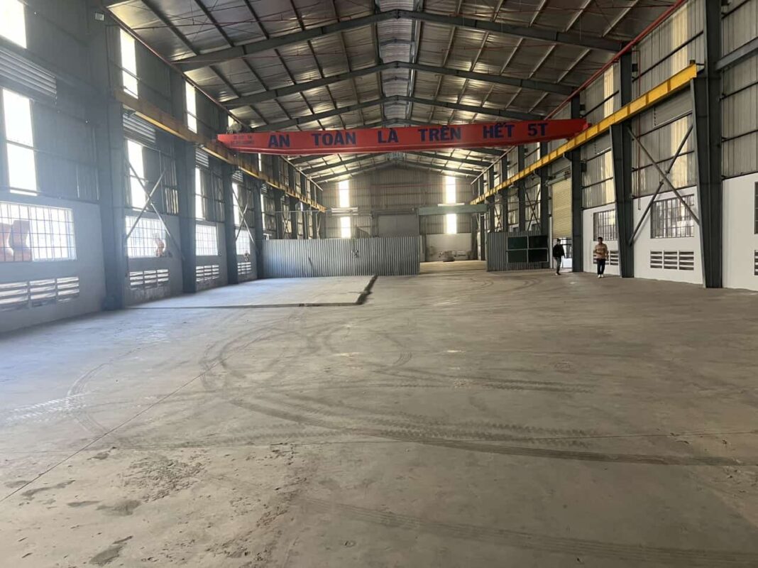 Bán kho xưởng 7500 m2 trong KCN Hải Sơn, Huyện Đức Hòa, Tỉnh Long An