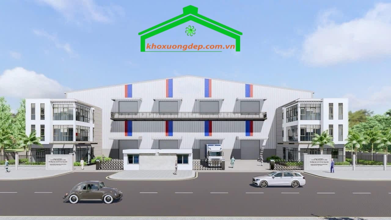 Cho thuê kho xưởng 6.696m2 trong KCN IDICO, Hựu Thạnh, Đức Hòa, Long An