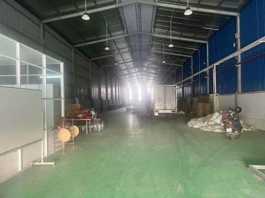 Xưởng cho thuê 1200m2 Tân Uyên, Bình Dương