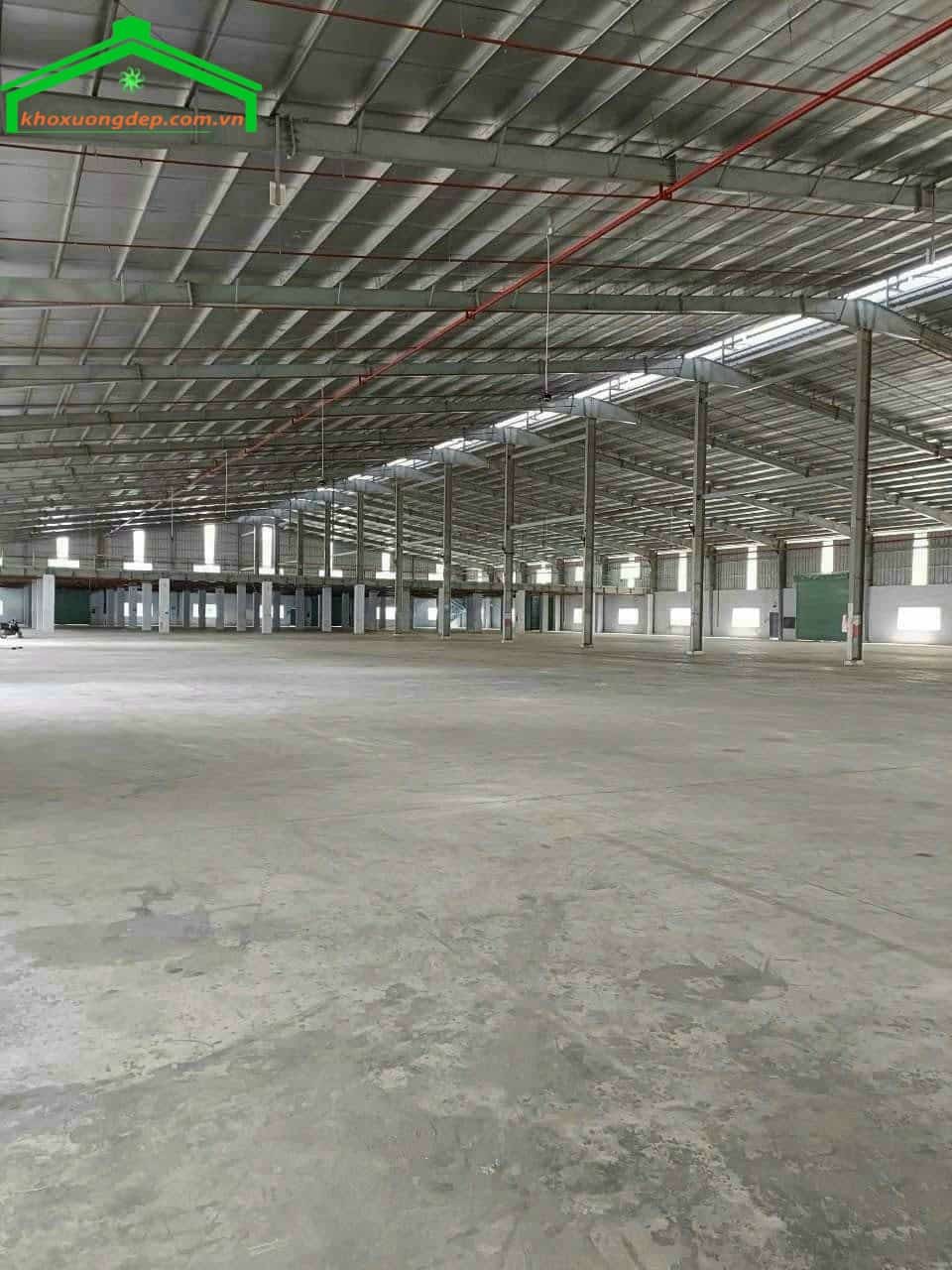 Cho thuê kho xưởng 30.000m2 Tân Uyên, Bình Dương sạch đẹp