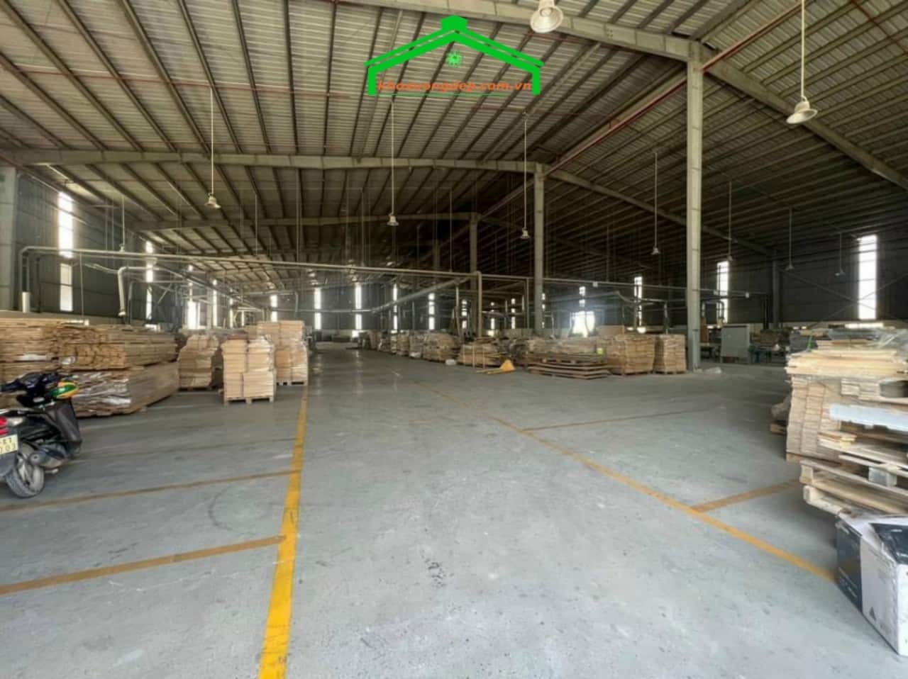 Cho thuê kho xưởng 8000m2 Bàu Bàng, Bình Dương sạch đẹp