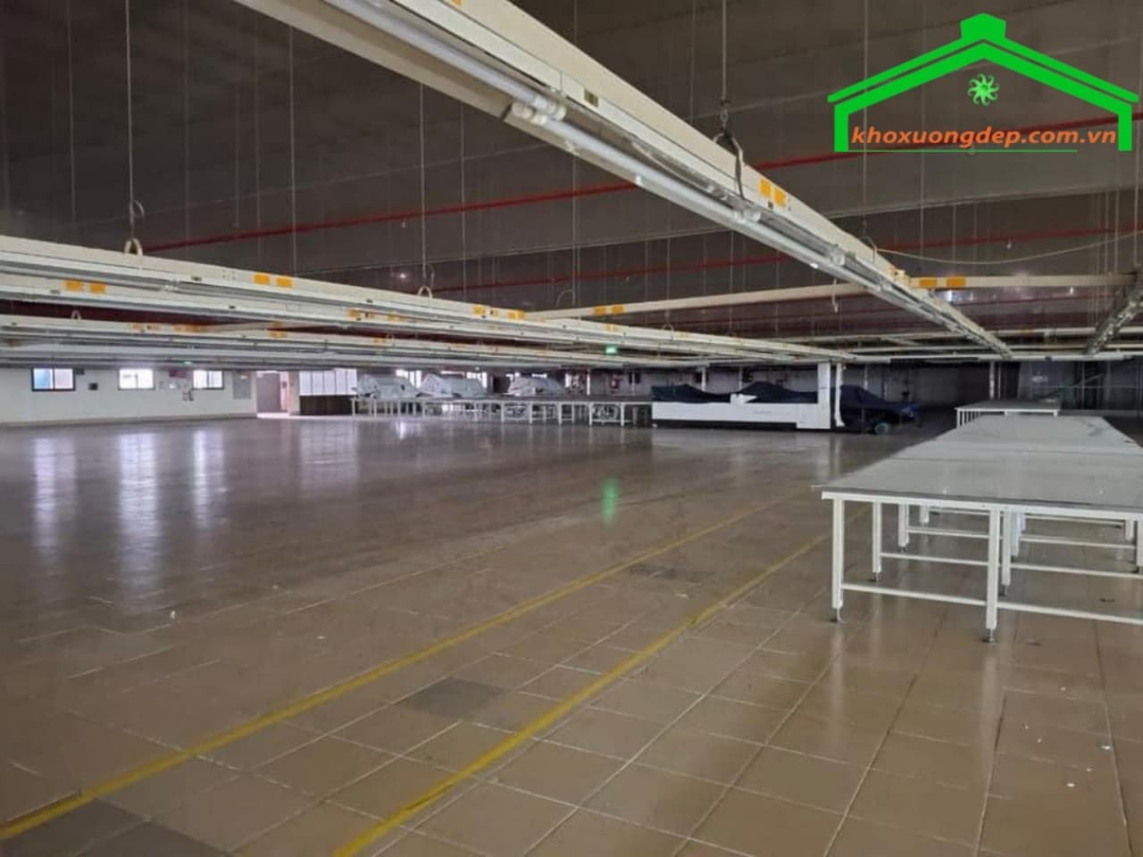 Cho thuê kho xưởng 25.000m2 Bình Hòa, Bình Dương sạch đẹp