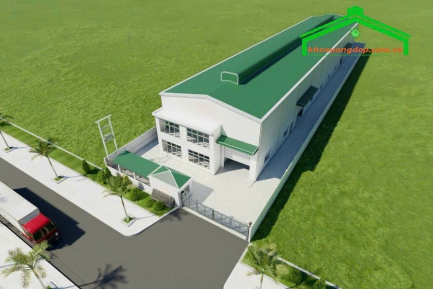 Cho thuê kho xưởng 3300m2 KCN Hải Sơn, Đức Hoà, Long An