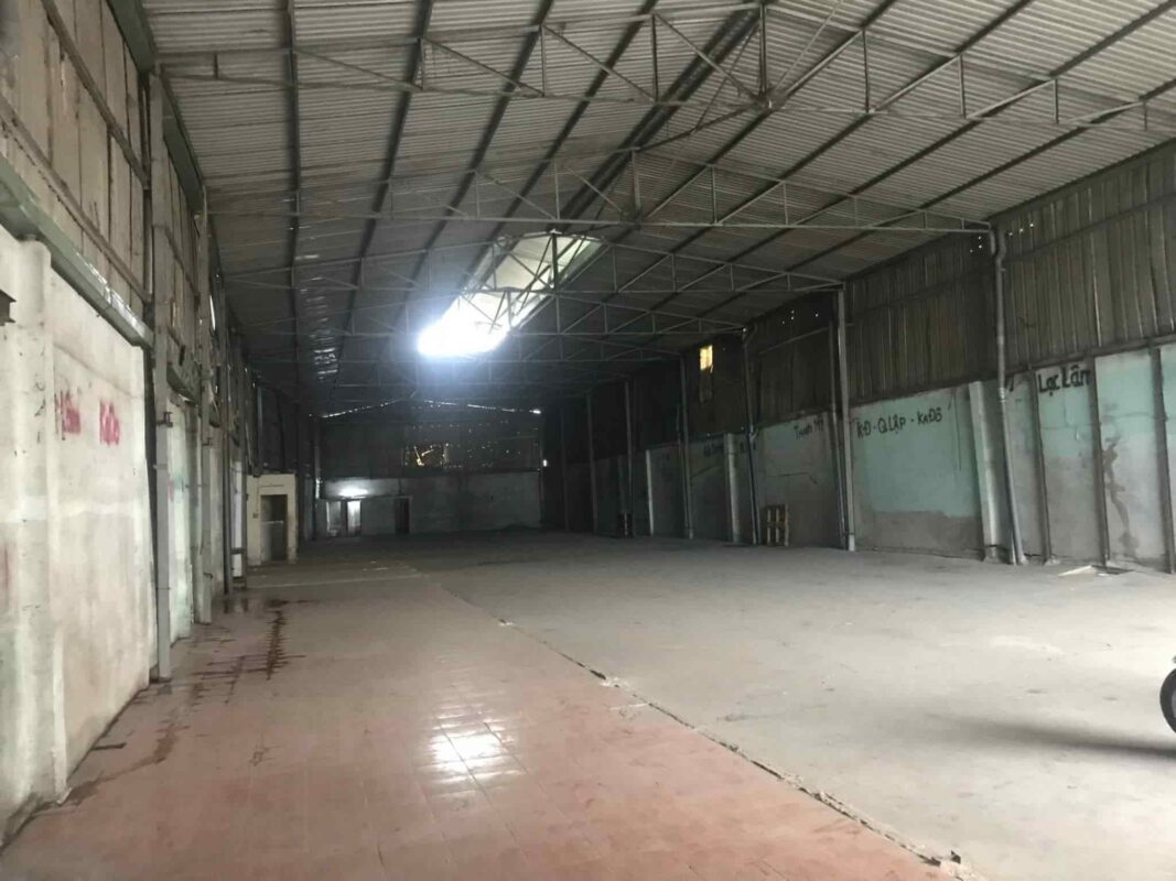 Cho thuê kho xưởng 800 m2 Kinh Dương Vương, An Lạc, Bình Tân