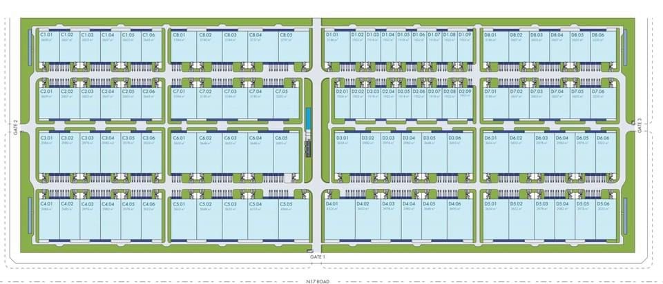 Cho thuê kho xưởng 2000 – 3000 – 60.000m2 KCN Bình Dương