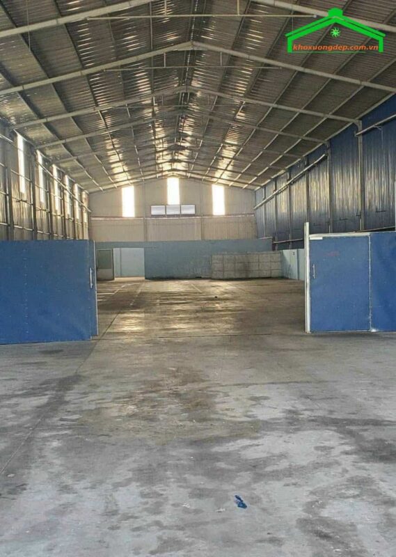 Cho thuê kho xưởng 1200m2 Thuận An, Bình Dương