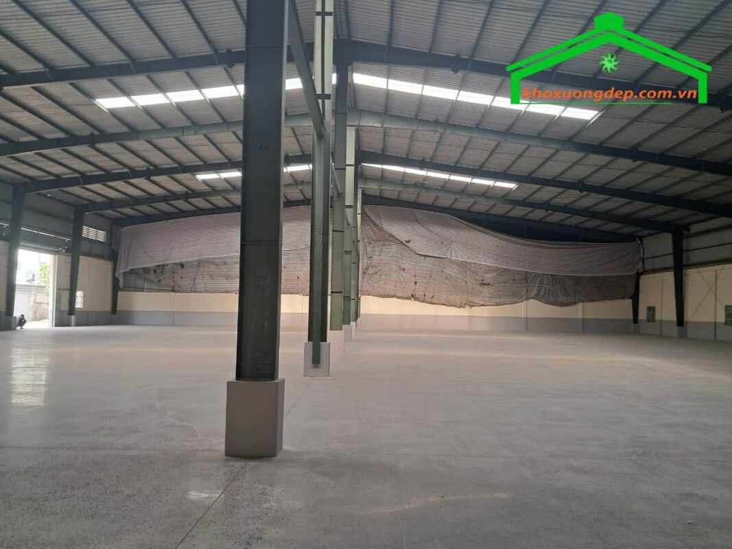 Cho thuê kho xưởng 1850m2  Nguyễn Cửu Phú, Tân Kiên, Bình Chánh