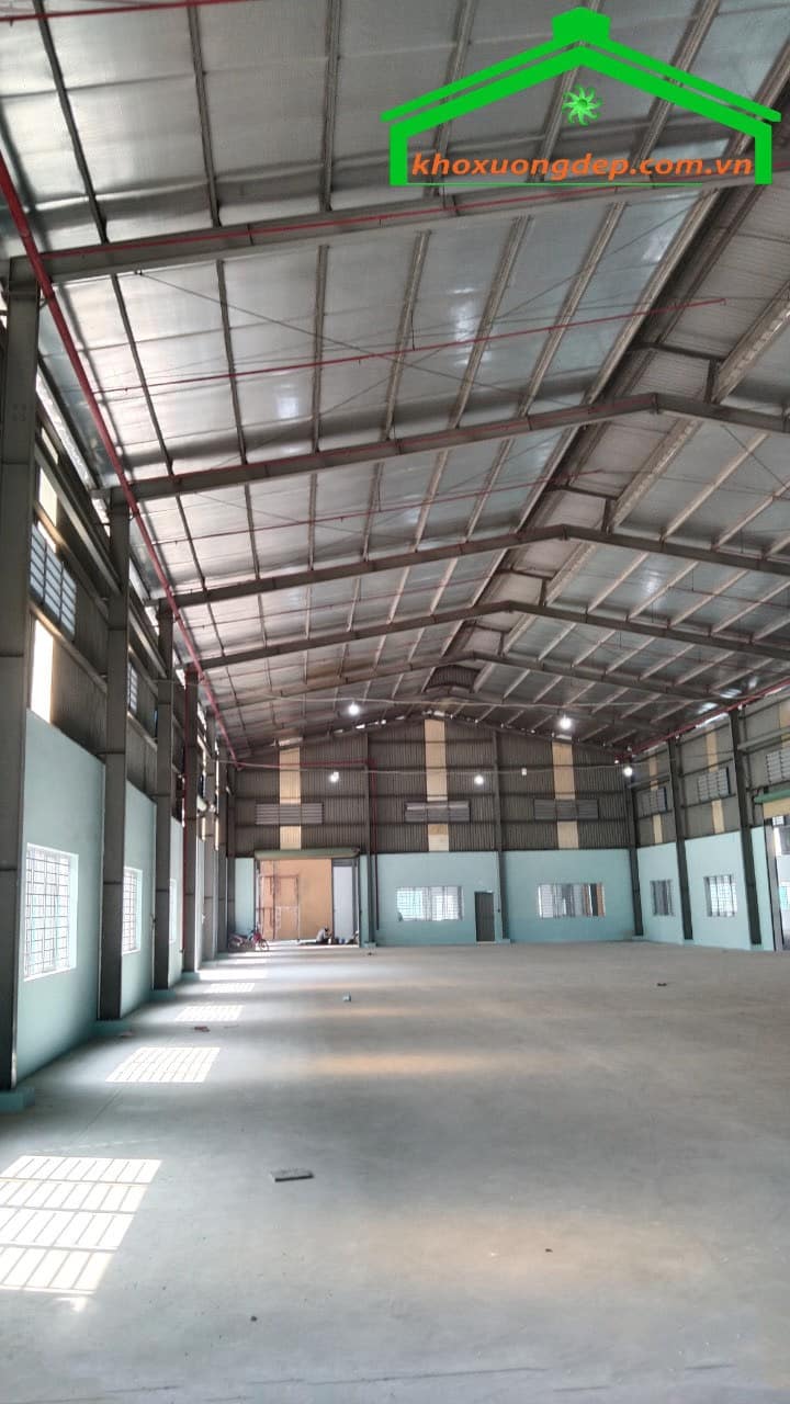 Cho thuê kho xưởng 2500m2 KCN Hải Sơn, Đức Hòa, Long An