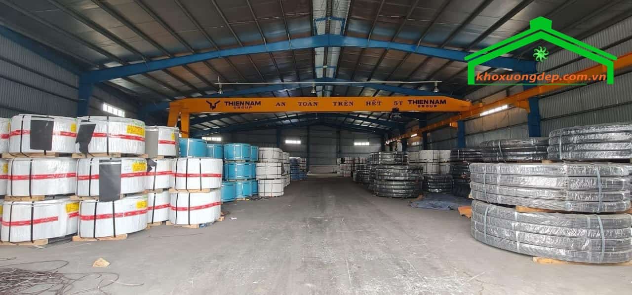 Cho thuê kho xưởng 1290m2 Thị trấn Bến Lức, Long An