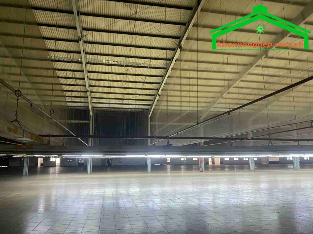 Cho thuê kho xưởng 9600m2 khu vực Thuận An, Bình Dương