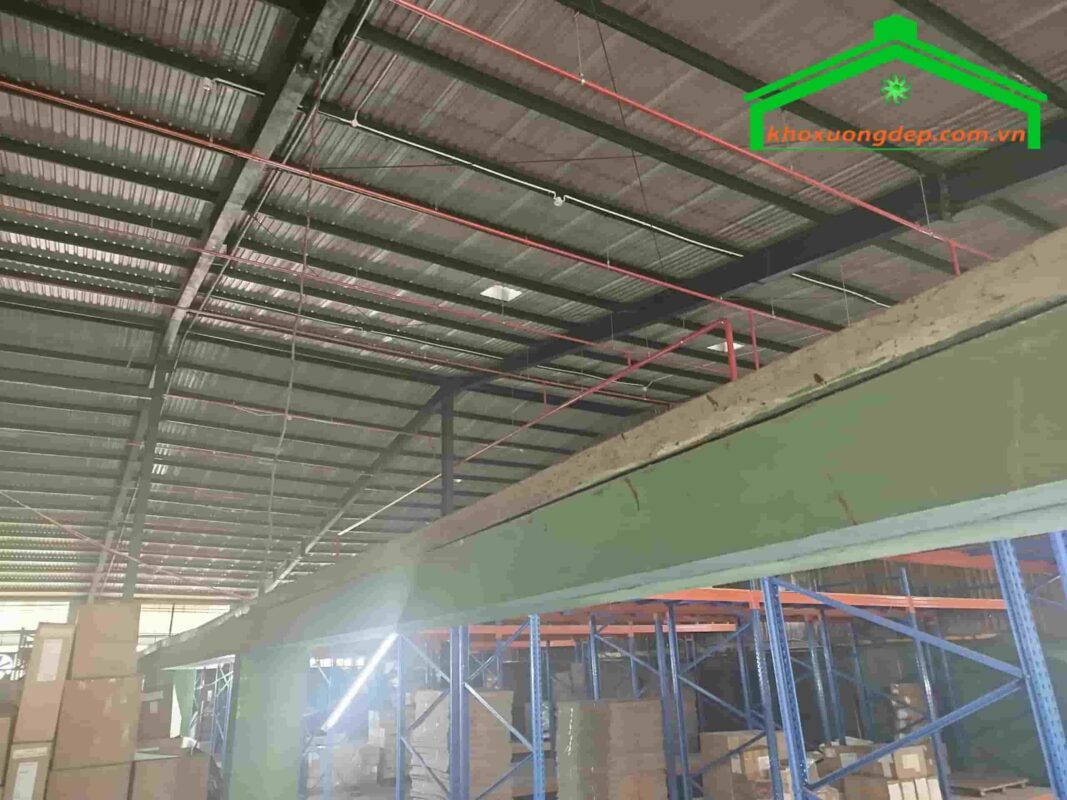 Cho thuê kho xưởng diện tích từ 518-1350m2 Phong Phú, Bình Chánh