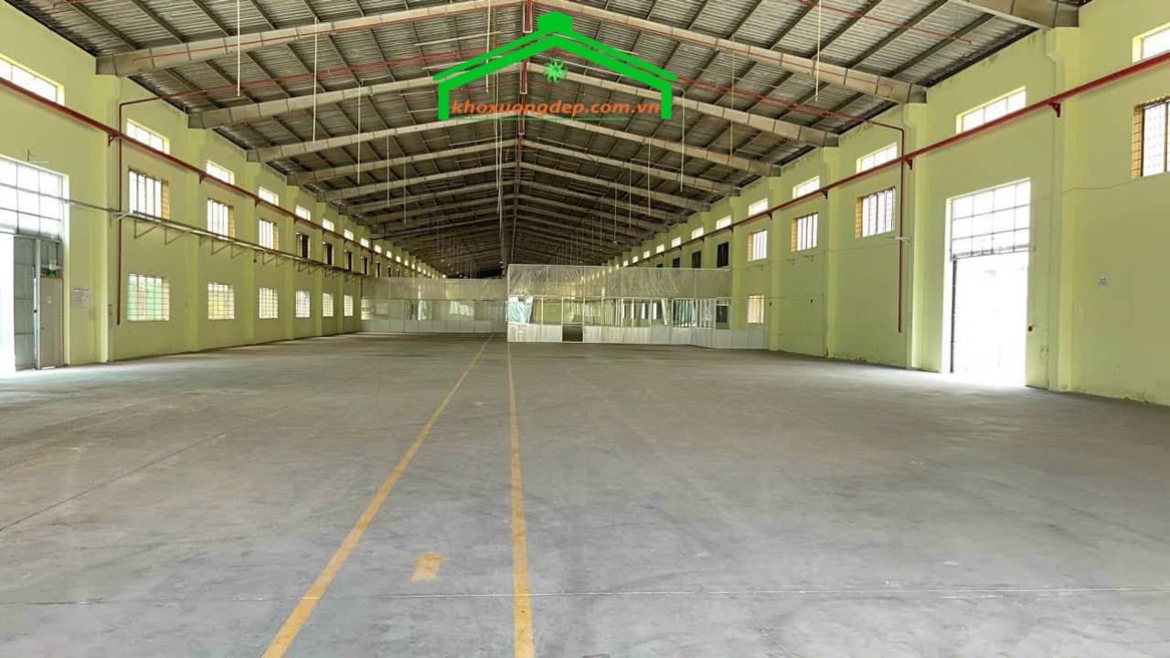 Cho thuê kho xưởng 5470 m2 KCN Sóng Thần 1, Bình Dương