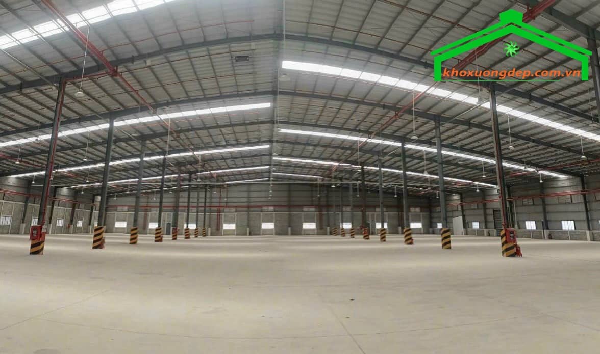 Cho thuê kho xưởng 1250m2-7700m2 An Phú, Thuận An, Bình Dương