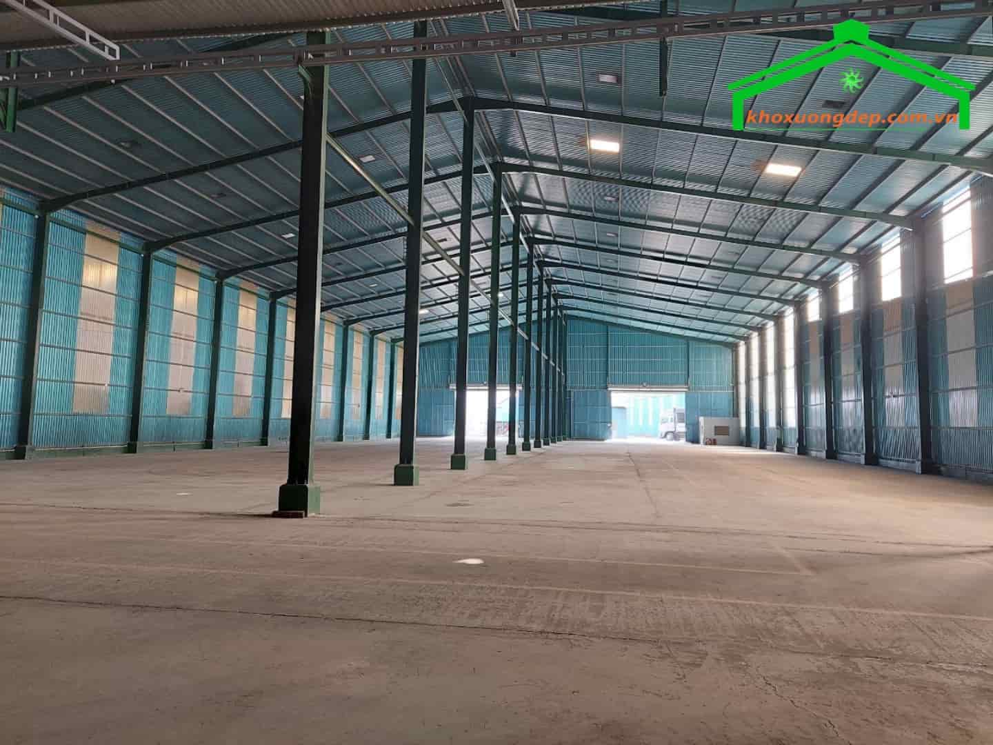 Cho thuê kho xưởng 1280m2 mặt tiền QL1A, Bến Lức, Long An