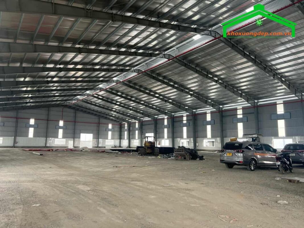 Cho thuê kho xưởng 15100m2 KCN Nam Thuận, Đức Hòa, Long An