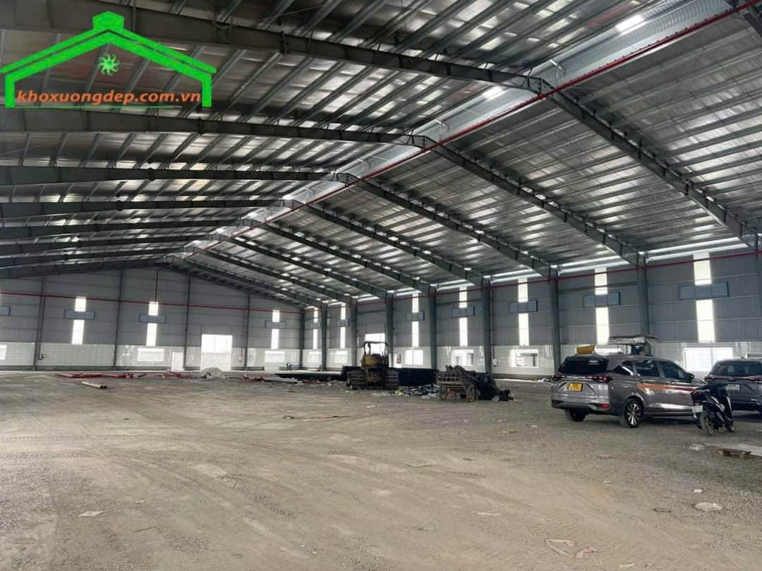 Cho thuê kho xưởng 6600m2 KCN Hải Sơn, Đức Hòa, Long An