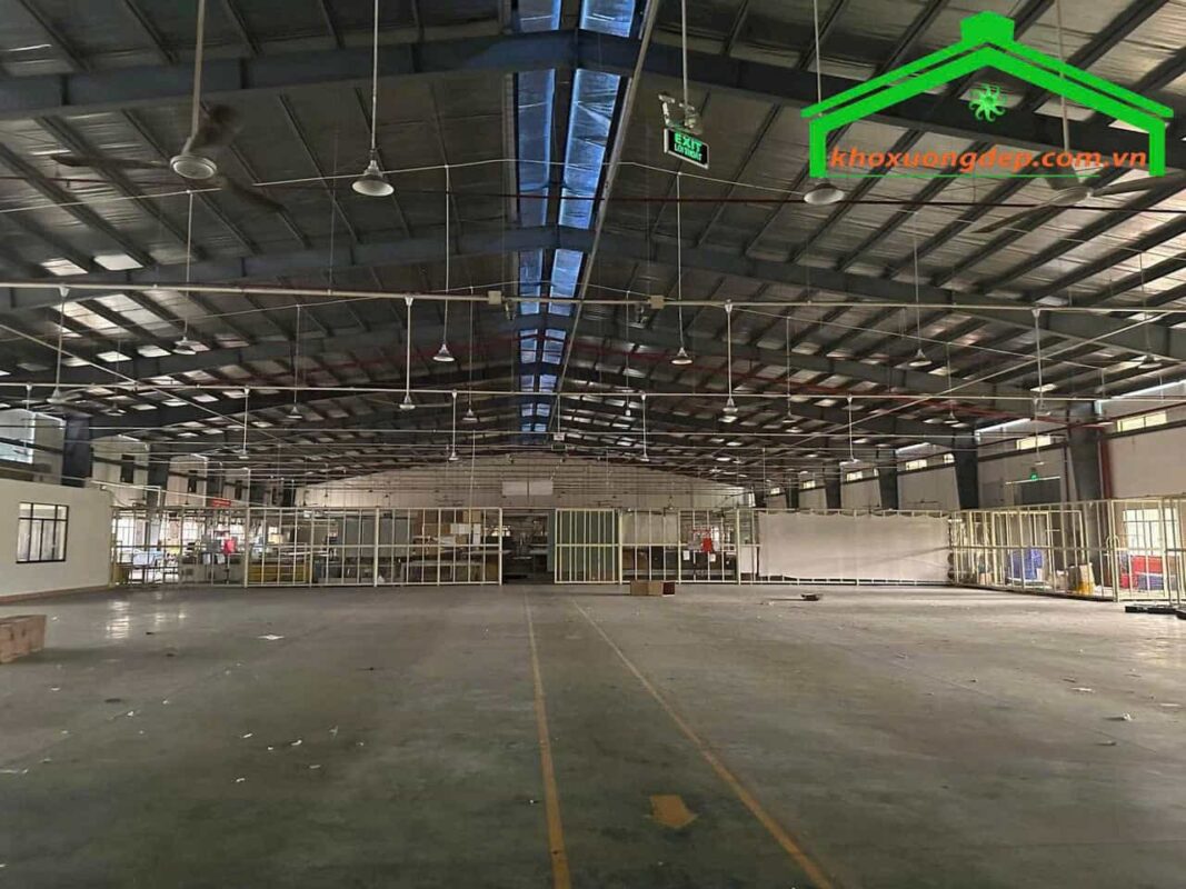 Cho thuê kho xưởng 6200m2 KCN Sóng Thần, Dĩ An, Bình Dương