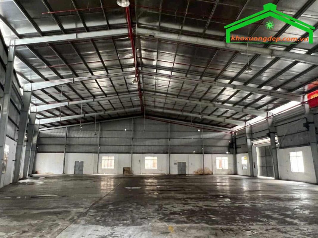 Cho thuê kho xưởng 2000m2 tại Tân Uyên, Bình Dương