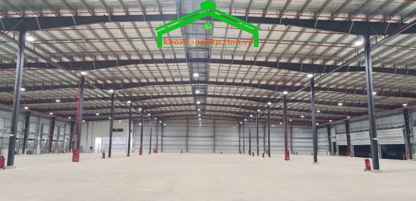 Cho thuê kho xưởng 40000m2 KCN Phú An Thạnh, Đức Hòa, Long An