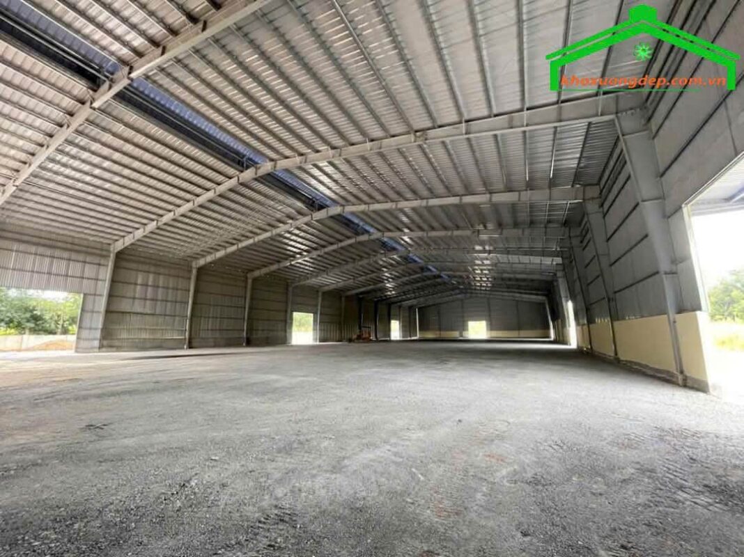 Cho thuê kho xưởng 9100m2 tại Tân Uyên, Bình Dương