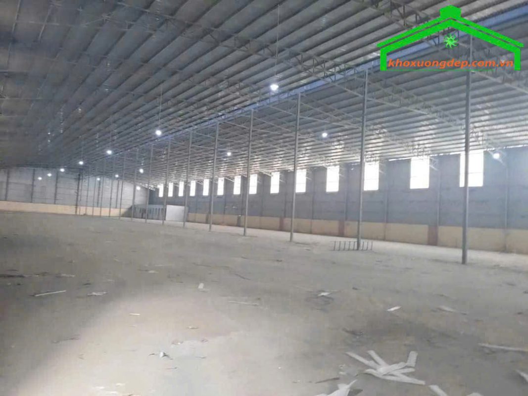 Cho thuê kho xưởng 10000m2 tại Thuận An, Bình Dương