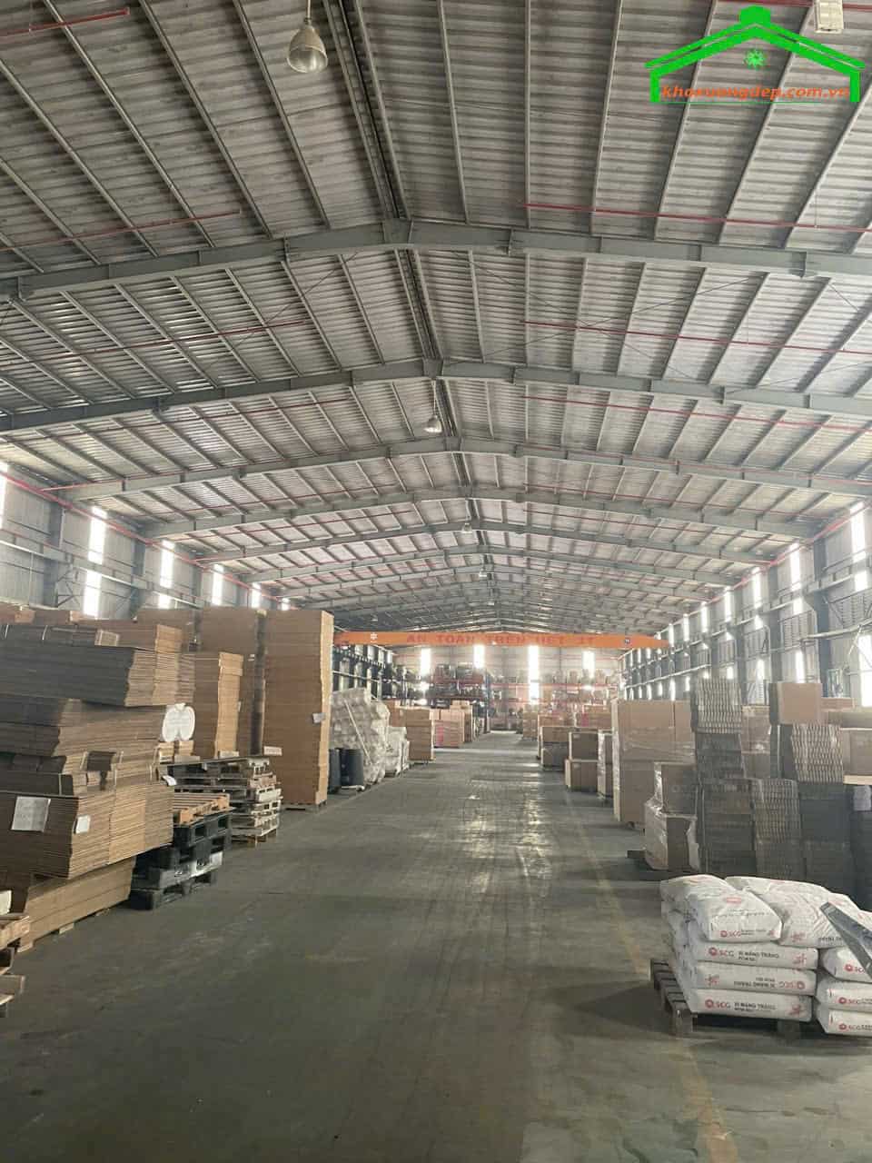 Cho thuê kho xưởng 8200m2 trong KCN tại Thủ Dầu Một, Bình Dương
