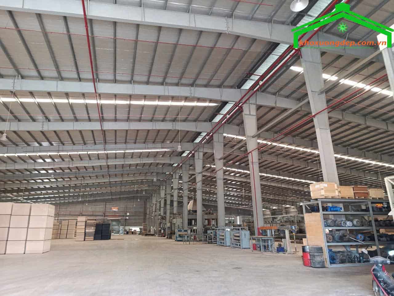 Cho thuê kho xưởng 17000m2 tại Tân Uyên, Bình Dương