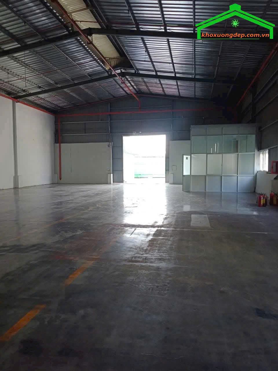 Cho thuê kho xưởng 5000m2 tại Tân Uyên, Bình Dương
