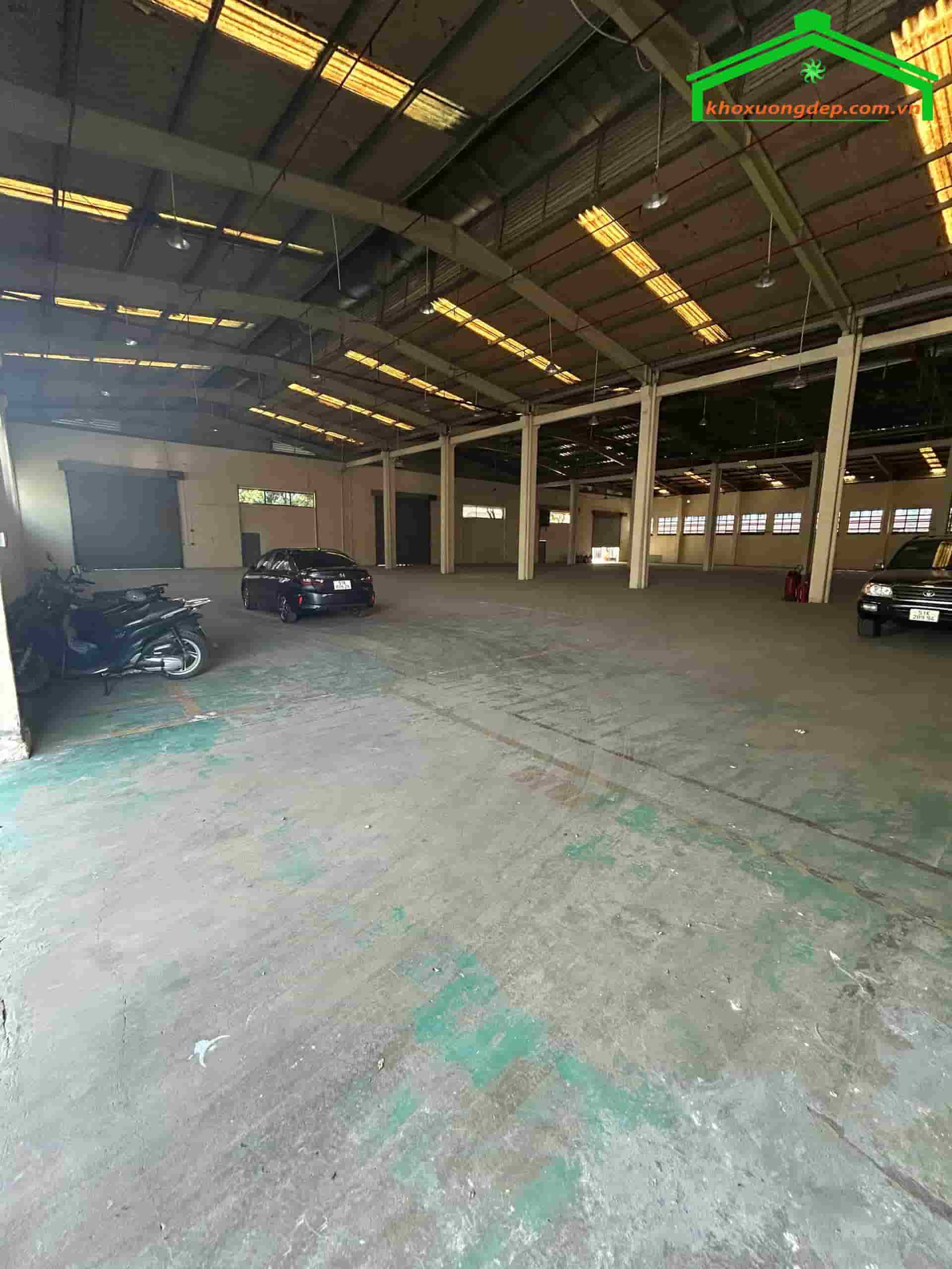 Cho thuê kho xưởng 1200m2 tại Bình Hưng Hòa B, Bình Tân
