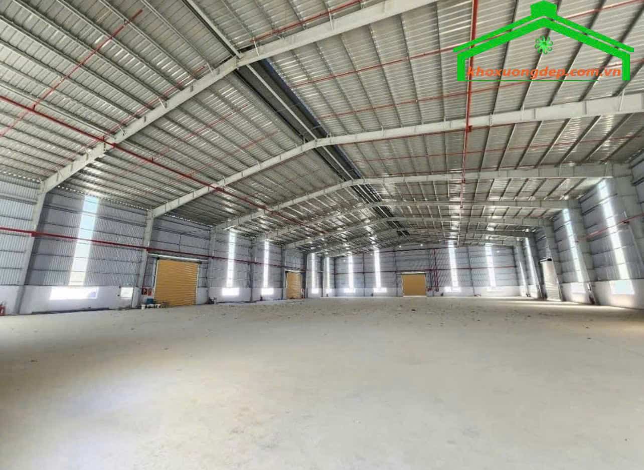 Cho thuê kho xưởng 10000m2 KCN Hải Sơn, Đức Hòa, Long An