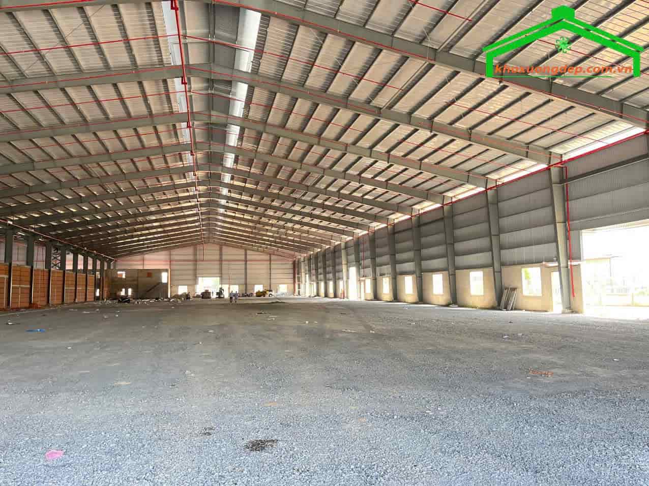 Cho thuê kho xưởng 40000m2 KCN Đức Hòa 3 Thái Hòa, Long An
