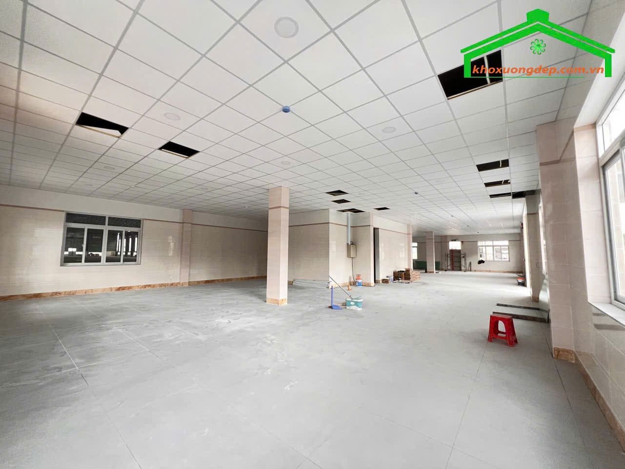 Cho thuê kho xưởng 11000m2 KCN Hải Sơn, Đức Hòa, Long An