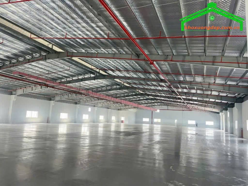 Cho thuê kho xưởng 12000m2 KCN Hải Sơn, Đức Hòa, Long An