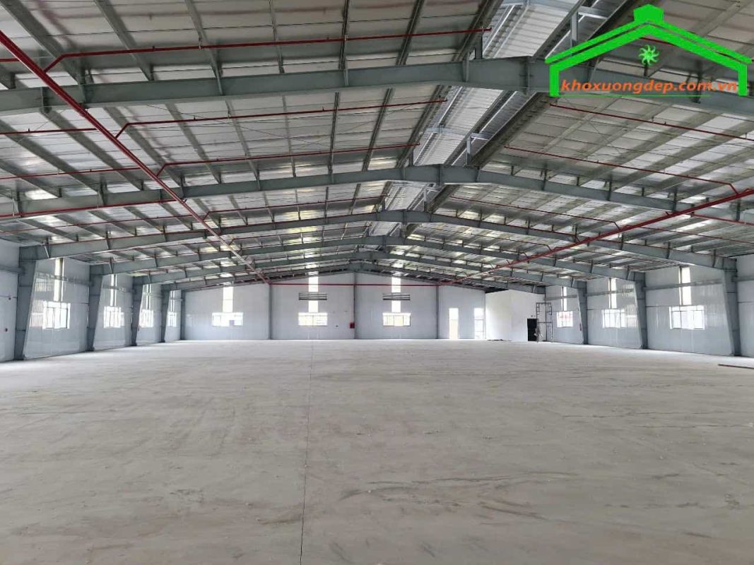 Cho thuê kho xưởng 12000m2 KCN Hải Sơn, Đức Hòa, Long An