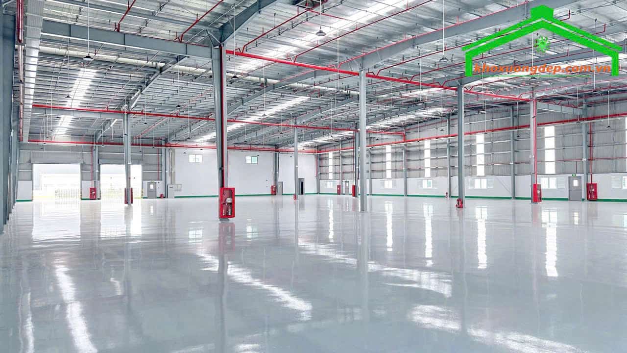 Cho thuê kho xưởng 10000m2 KCN Hựu Thạnh, Đức Hòa, Long An