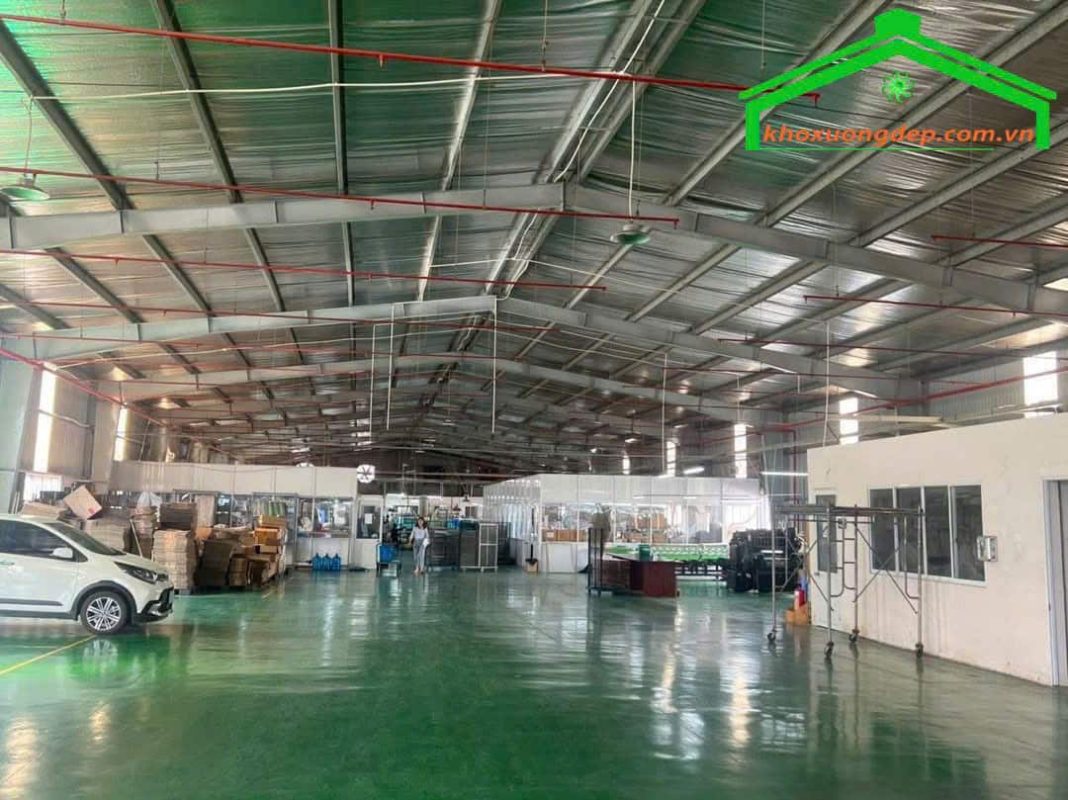 Cho thuê kho xưởng 6000m2 KCN Bàu Bàng, Bình Dương