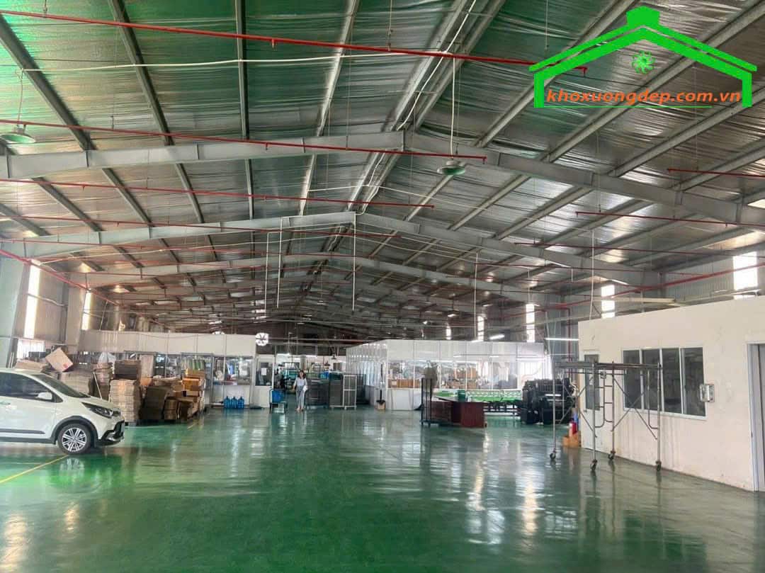 Cho thuê kho xưởng 6000m2 KCN Bàu Bàng, Bình Dương
